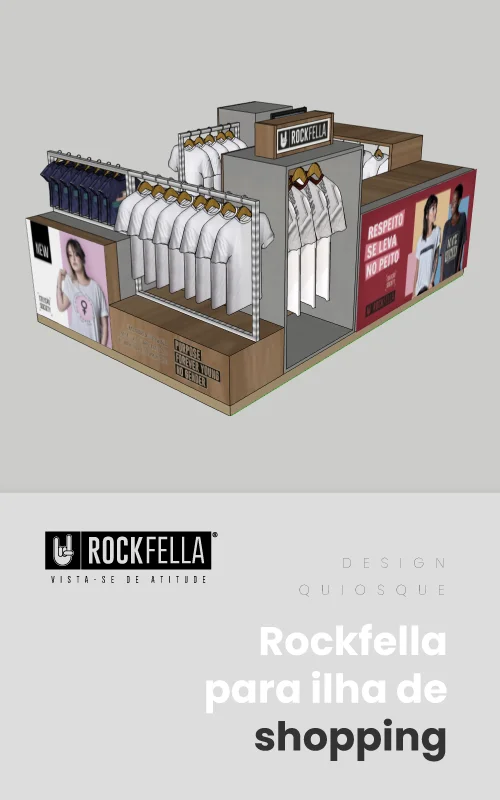 Design de Produto Quiosque Rockfella