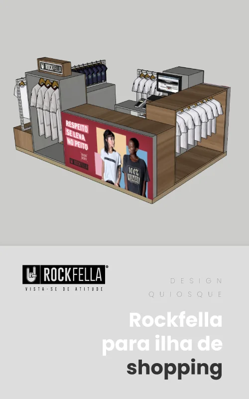 Design de Produto Quiosque Rockfella